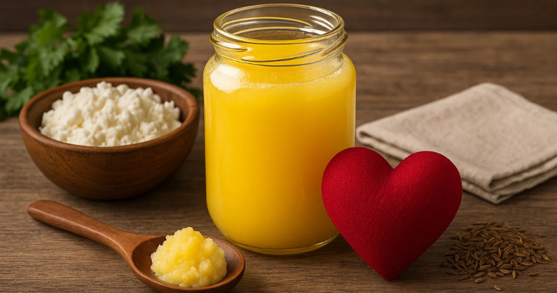 Ghee and heart health